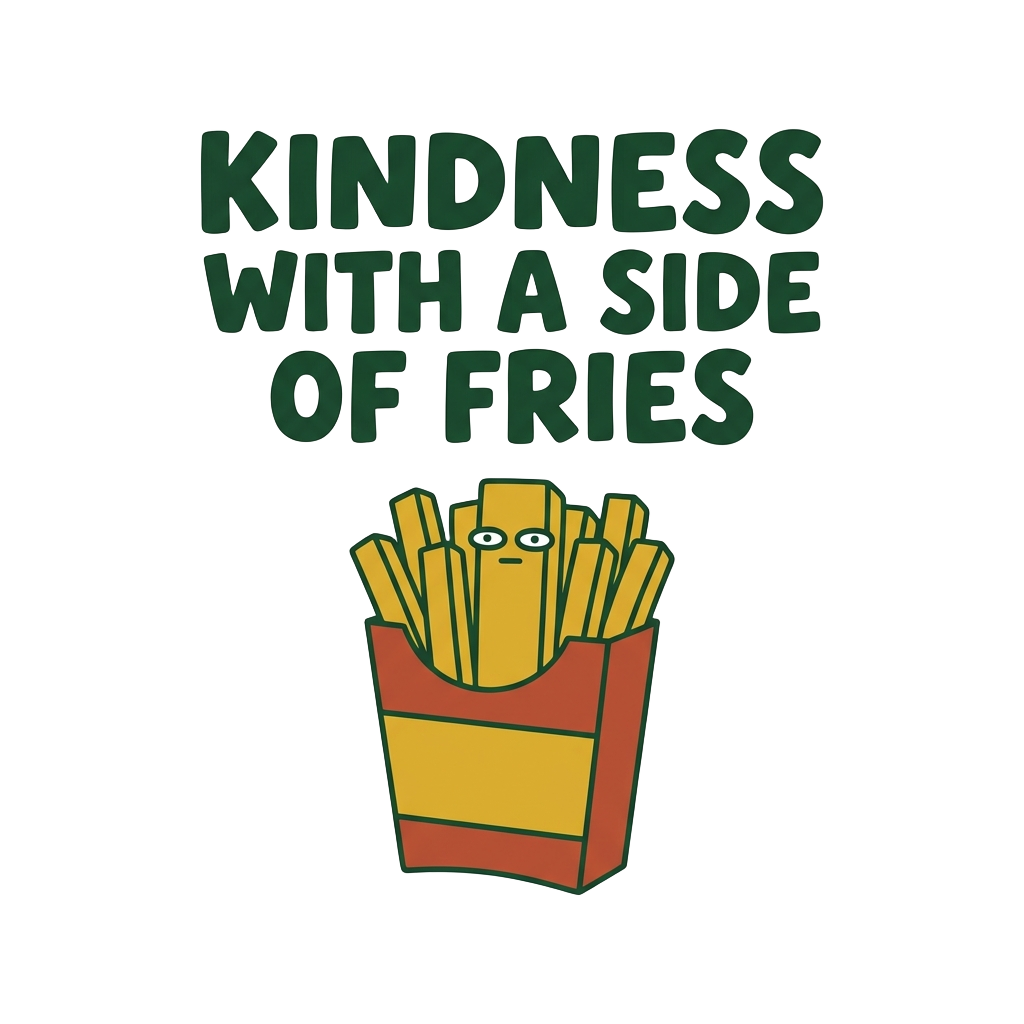 KINDNESS WITH A SIDE OF FRIES