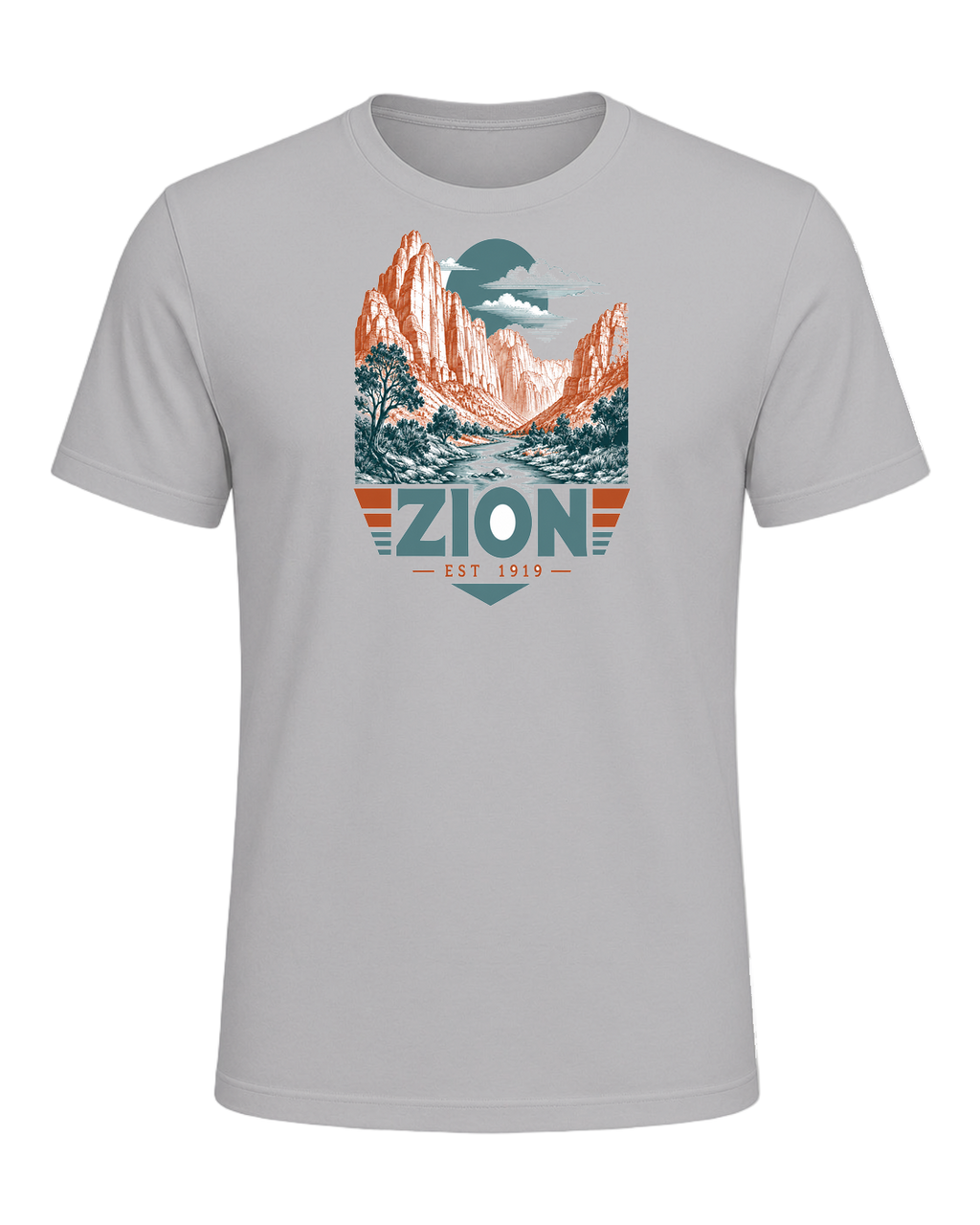 National Park Specific (WPA Style) — Athletic Heather