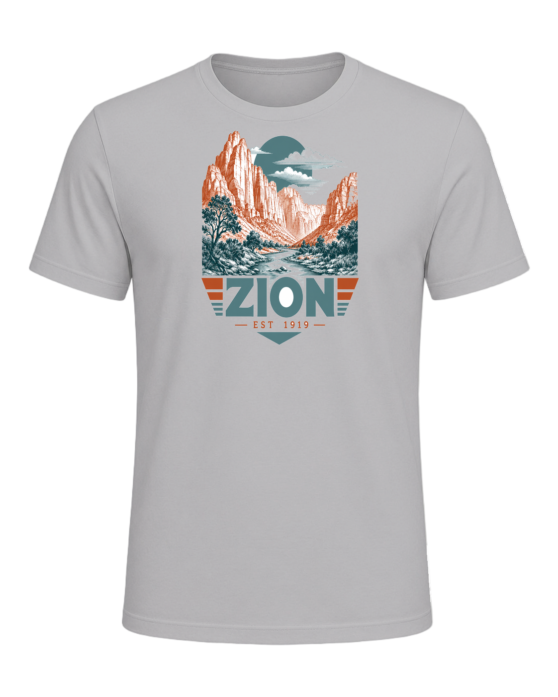 National Park Specific (WPA Style) — Athletic Heather