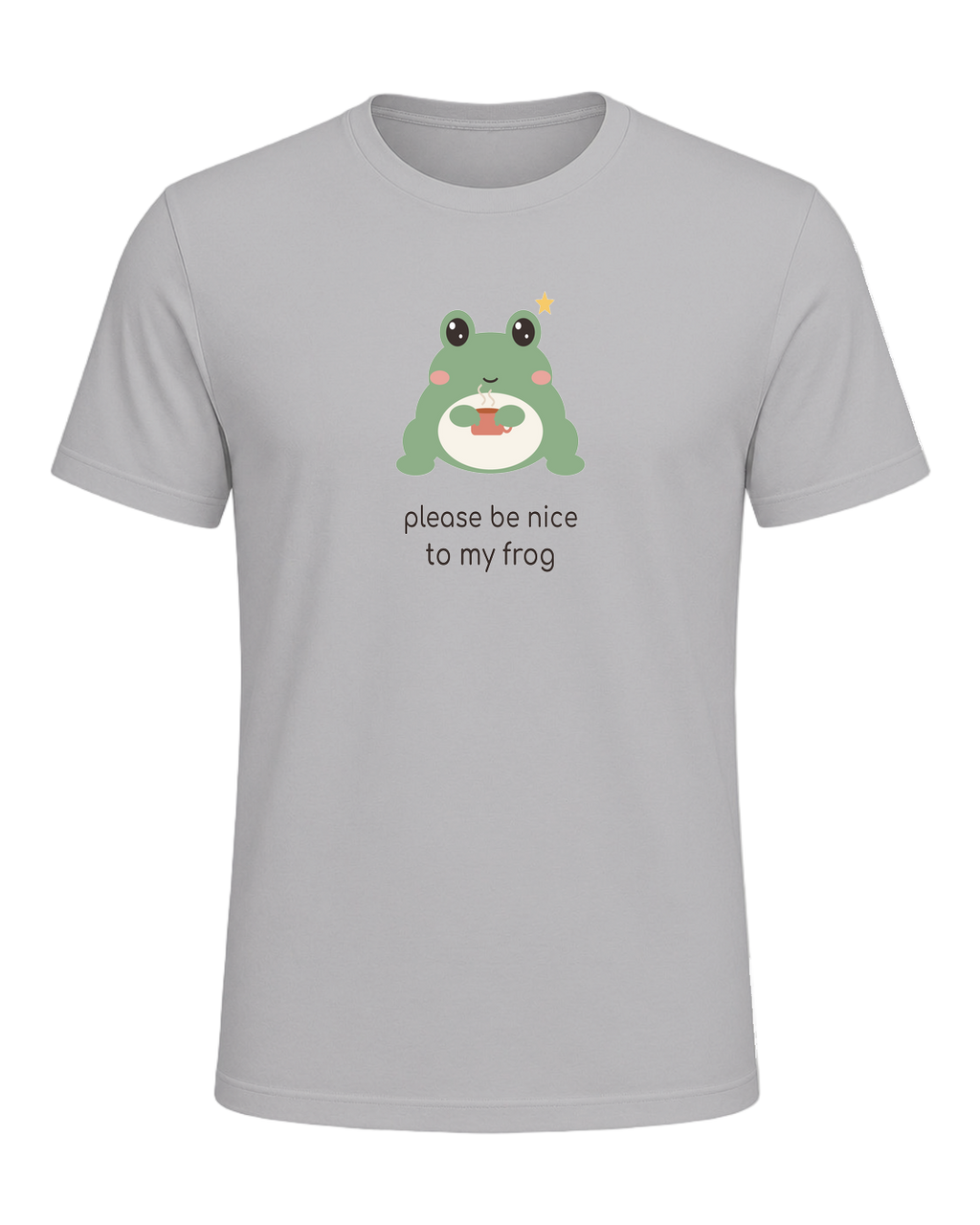 Please Be Nice To My Frog — Athletic Heather