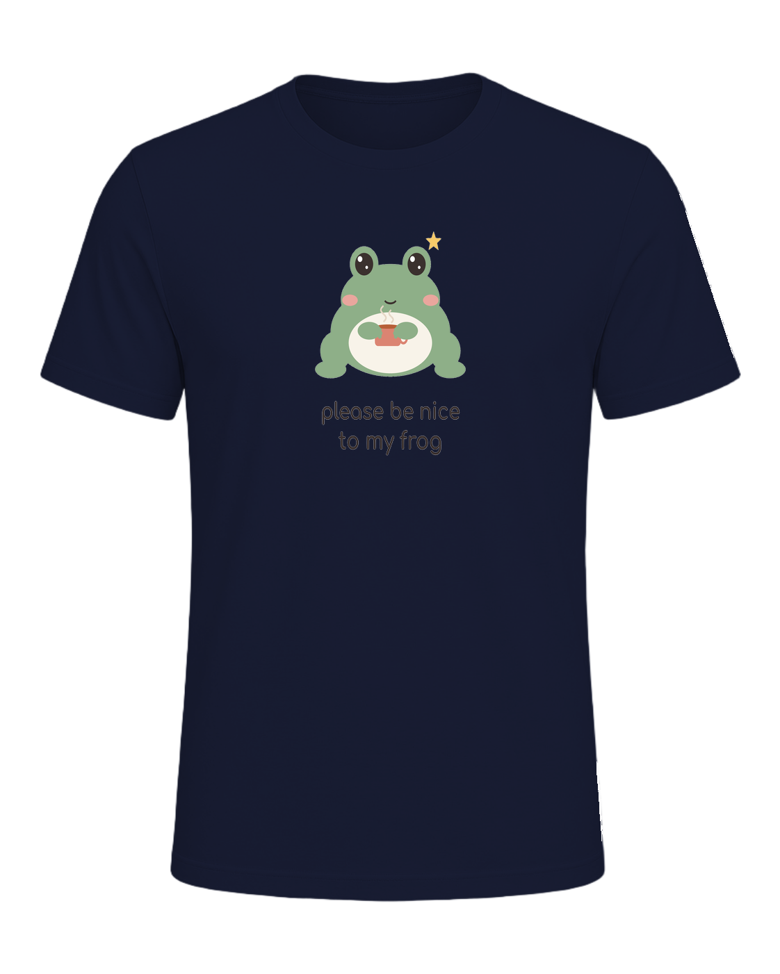 Please Be Nice To My Frog — Navy