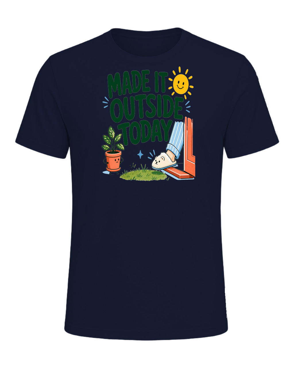 MADE IT OUTSIDE TODAY — Navy