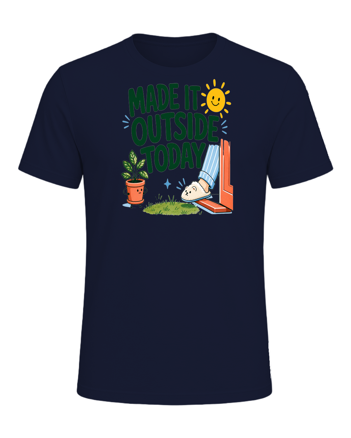 MADE IT OUTSIDE TODAY — Navy