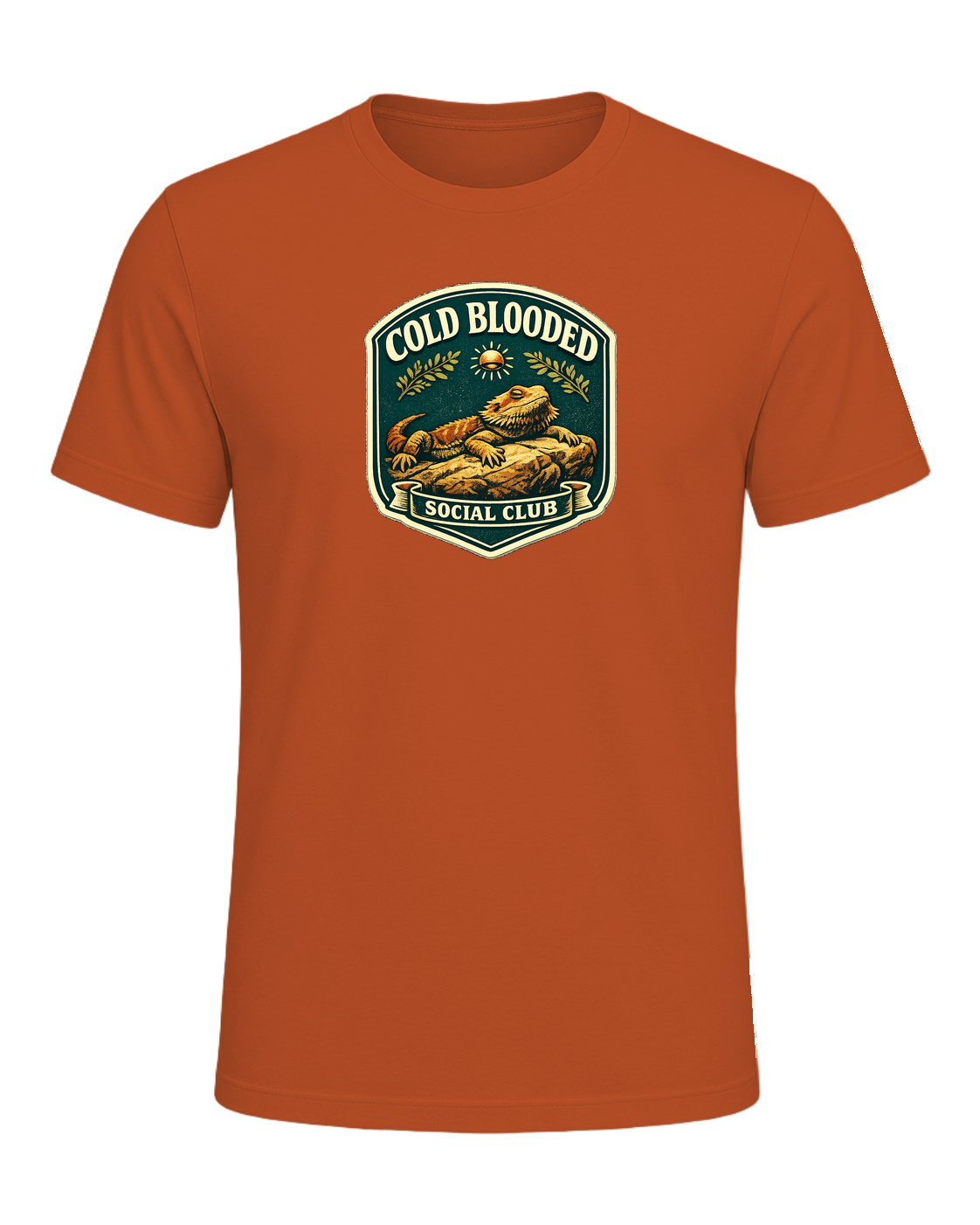 Cold Blooded Social Club Tee — Heather Autumn