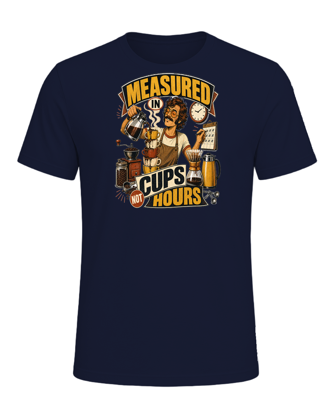 MEASURED IN CUPS NOT HOURS — Navy