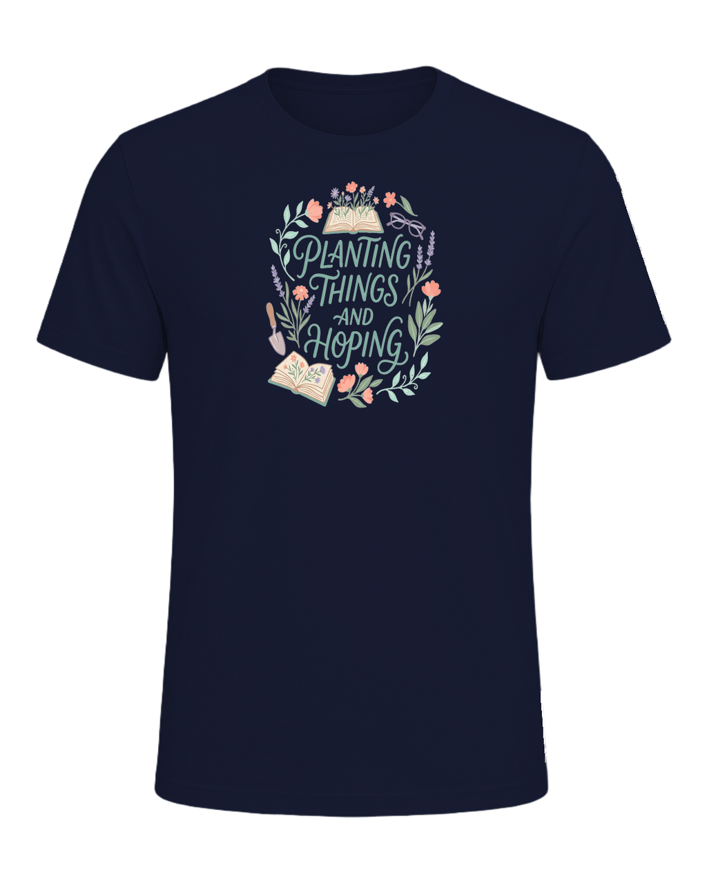 PLANTING THINGS AND HOPING — Navy