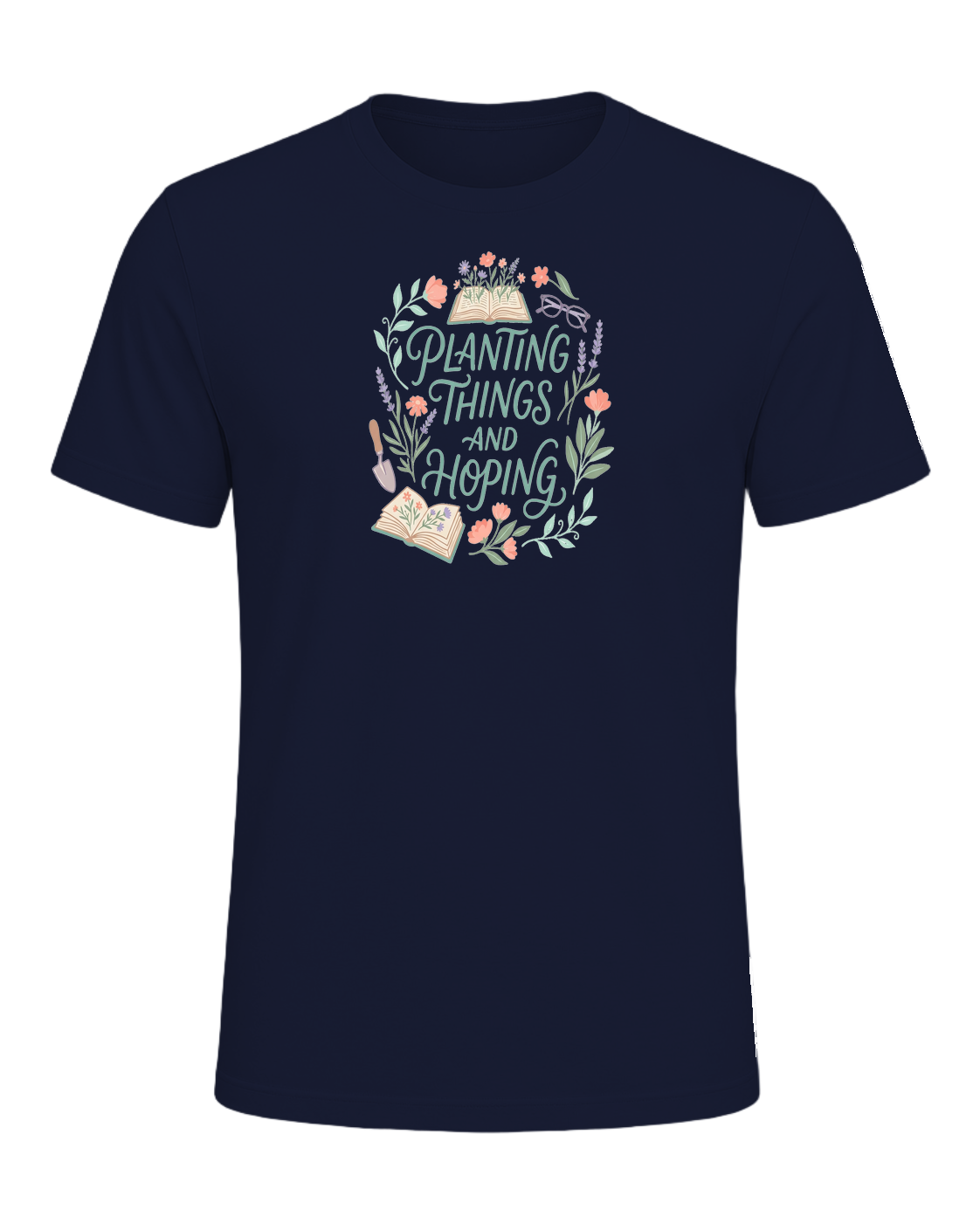 PLANTING THINGS AND HOPING — Navy
