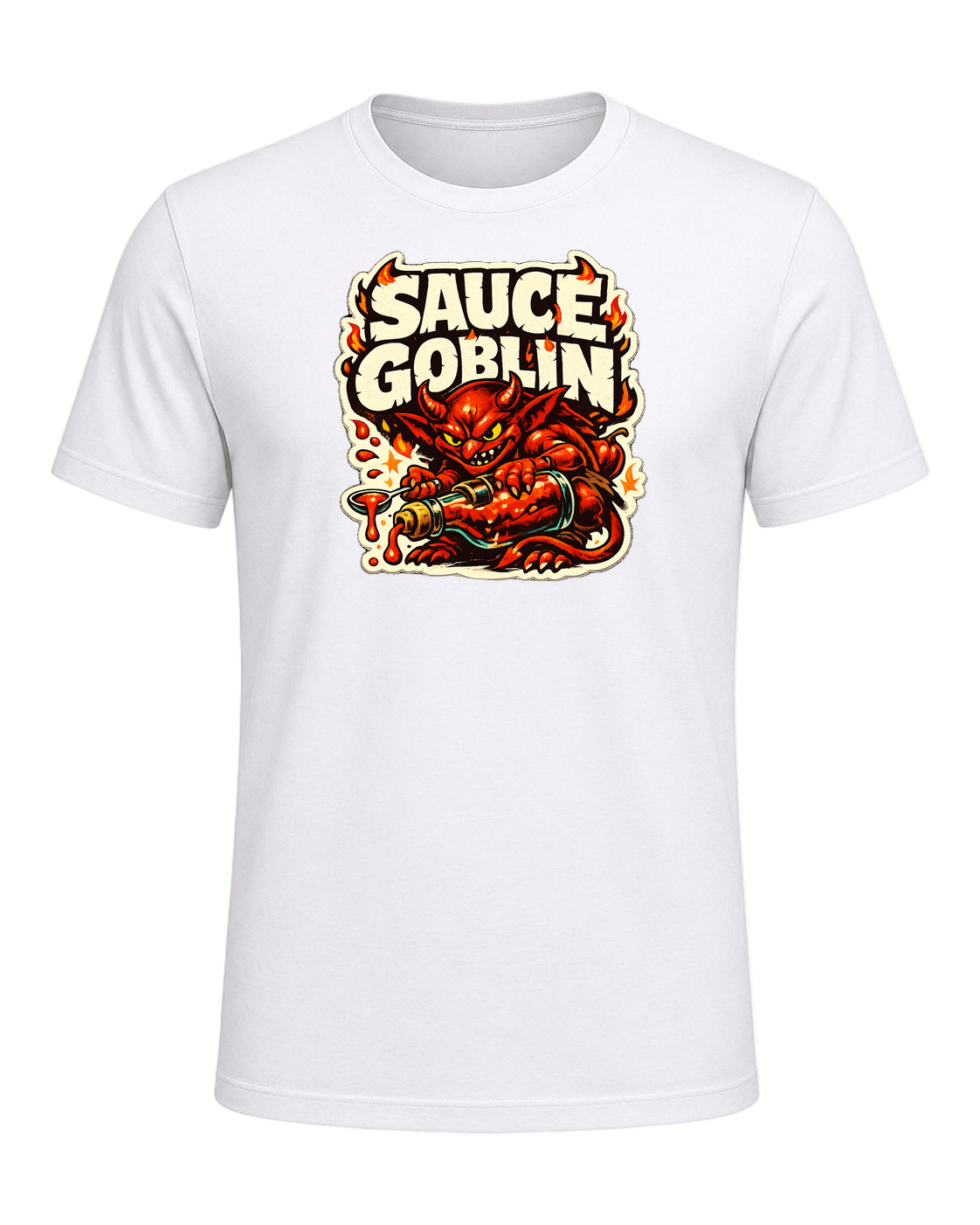 Sauce Goblin Tee — White