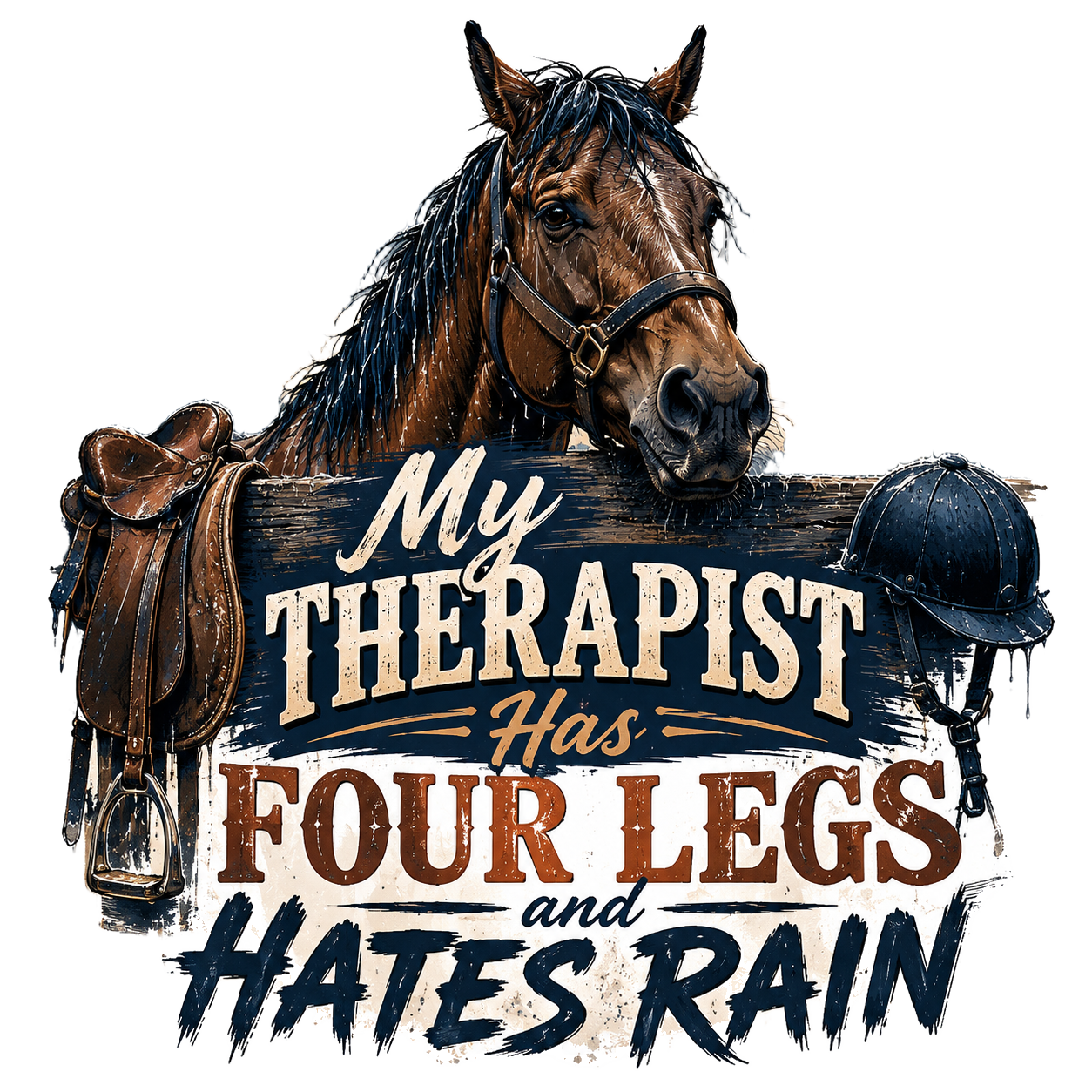 My Therapist Has Four Legs and Hates Rain