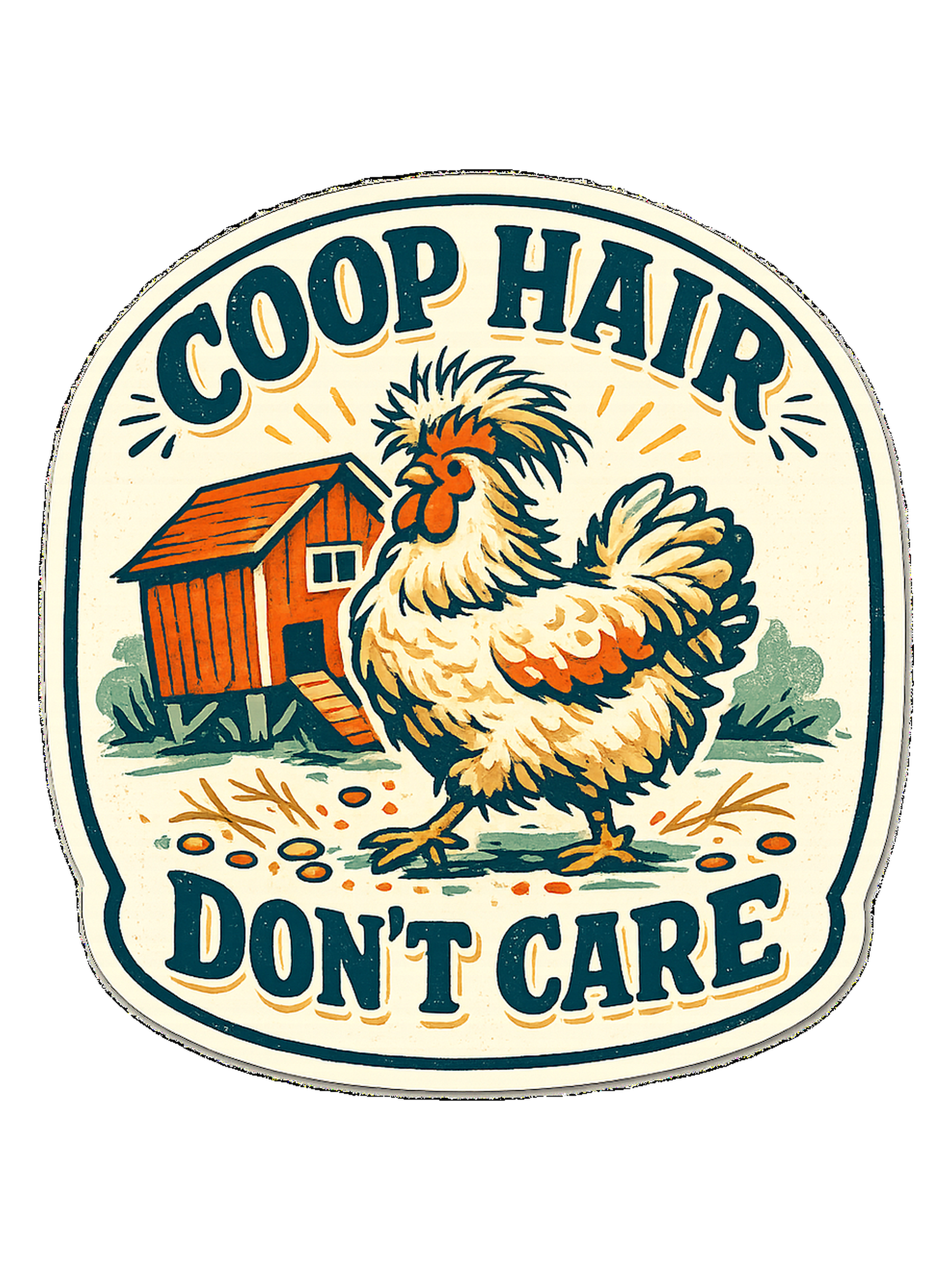 Coop Hair, Don’t Care Tee