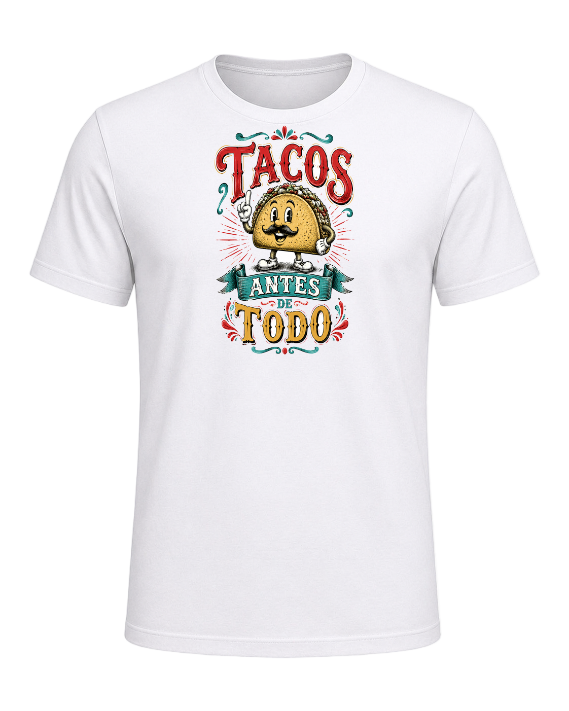 Tacos Antes De Todo — White