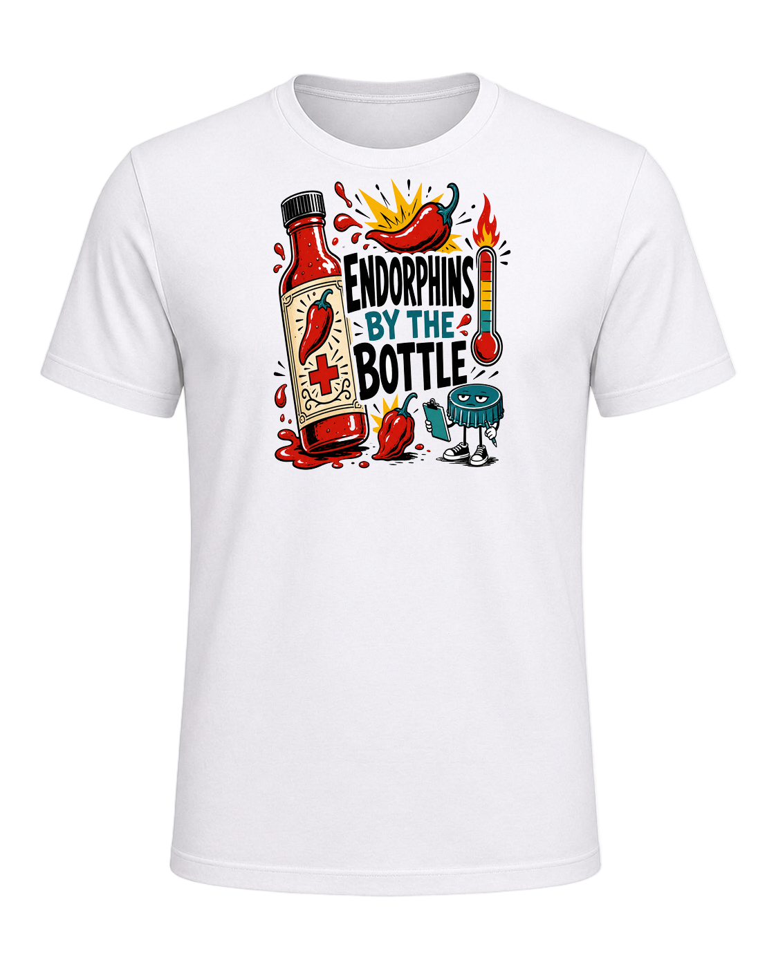 ENDORPHINS BY THE BOTTLE — White