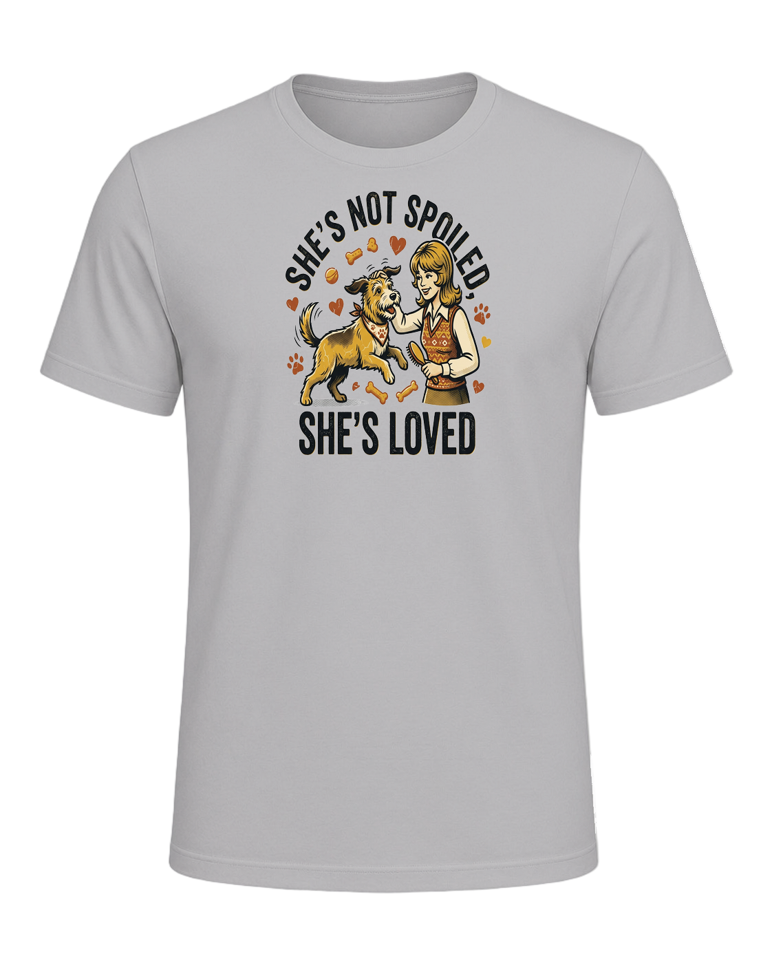 She's not spoiled, she's loved — Athletic Heather
