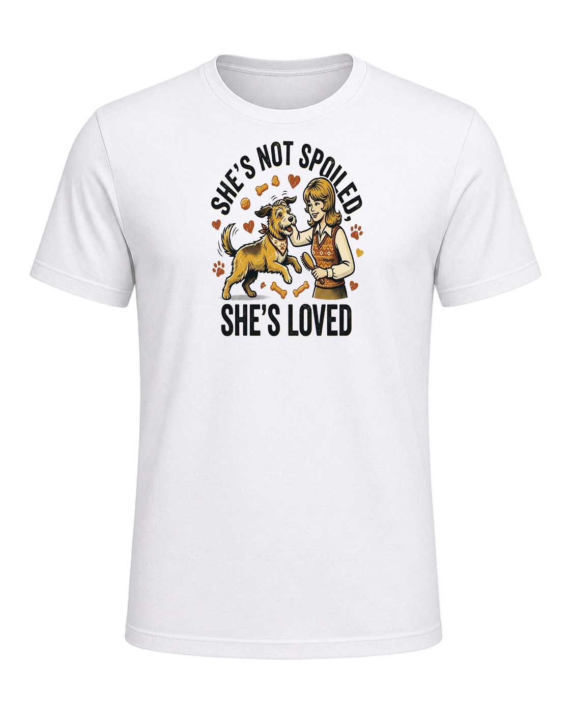 She's not spoiled, she's loved — White