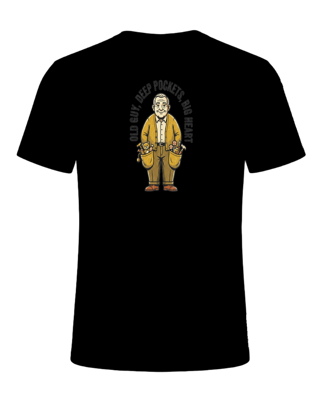 Old guy, deep pockets, big heart — Black