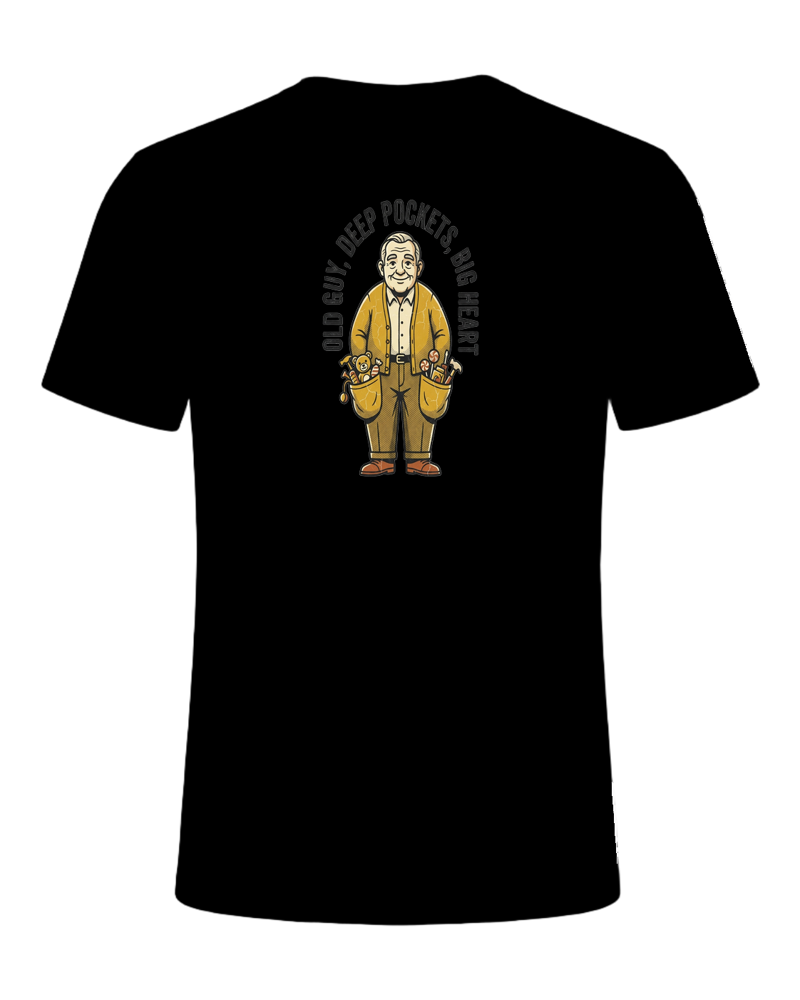 Old guy, deep pockets, big heart — Black