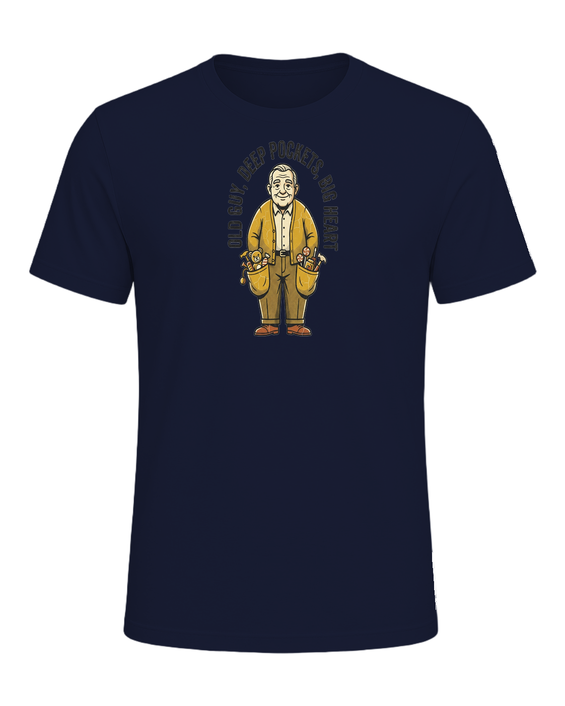 Old guy, deep pockets, big heart — Navy