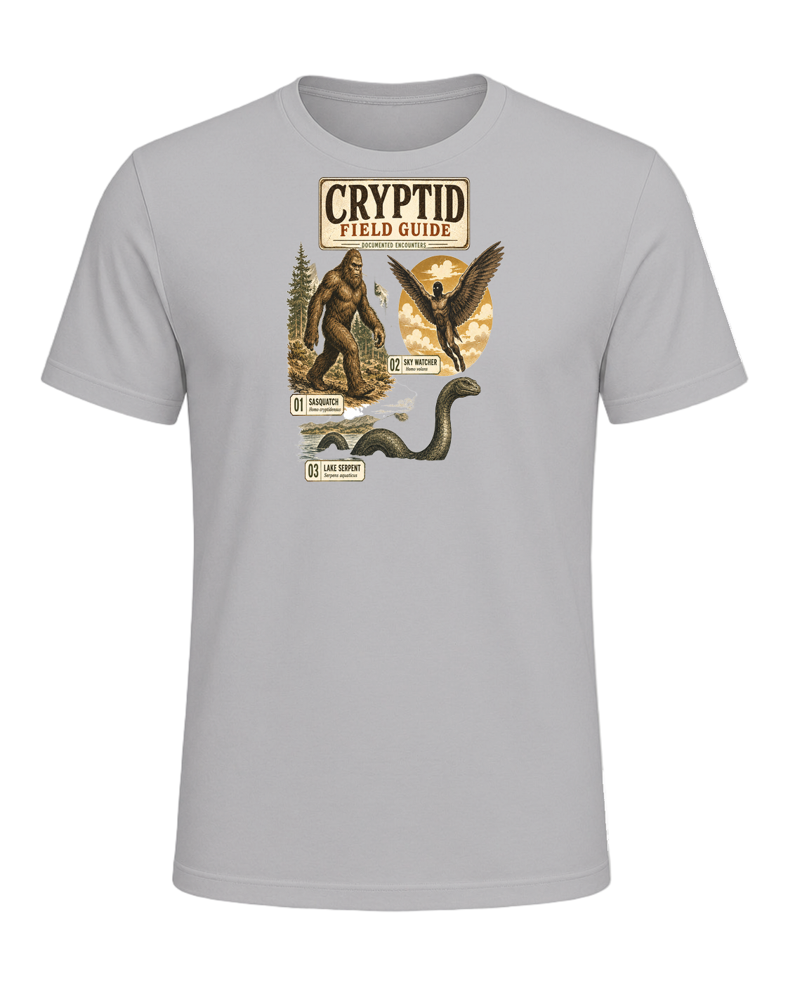 Cryptozoology Fan — Athletic Heather