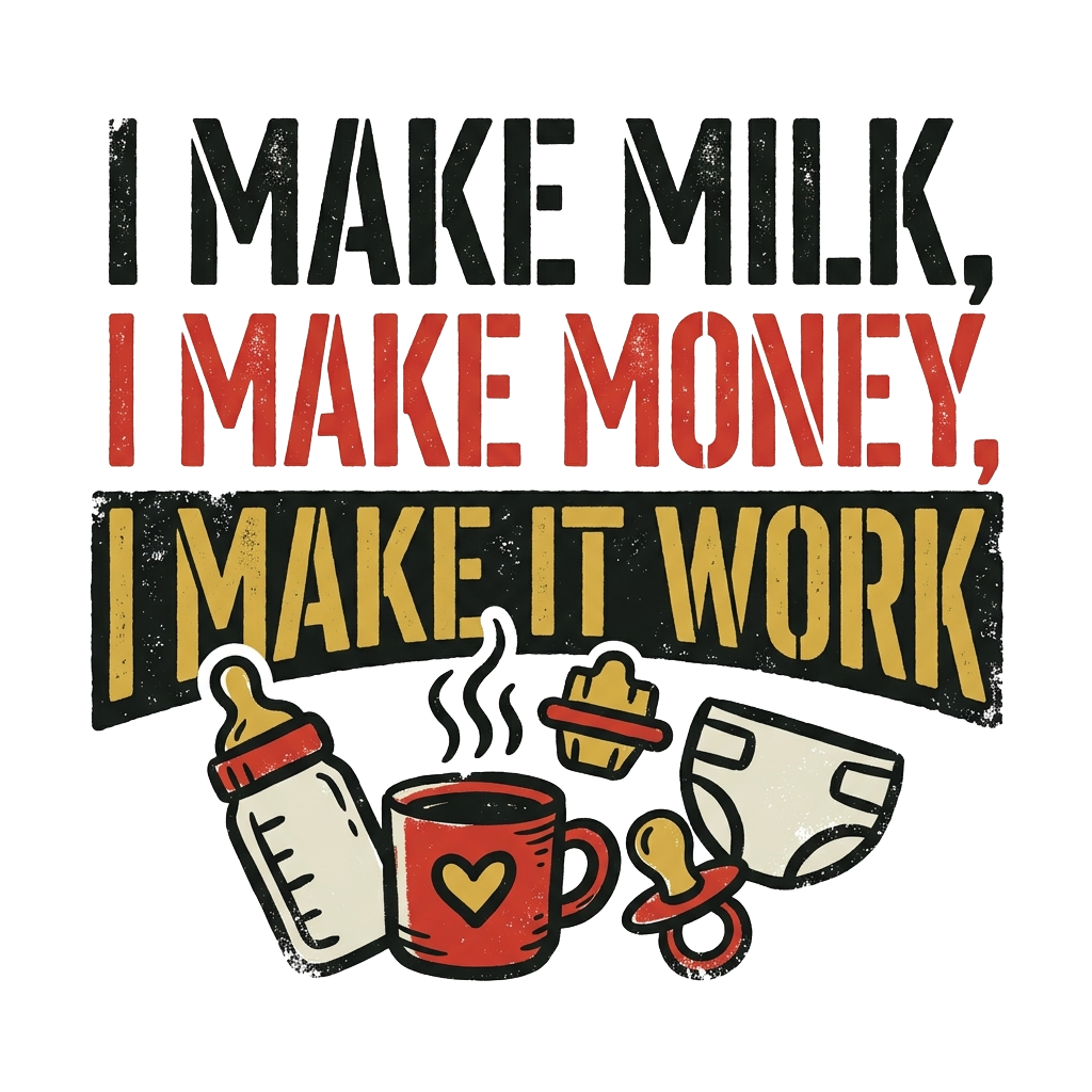 I make milk, I make money, I make it work