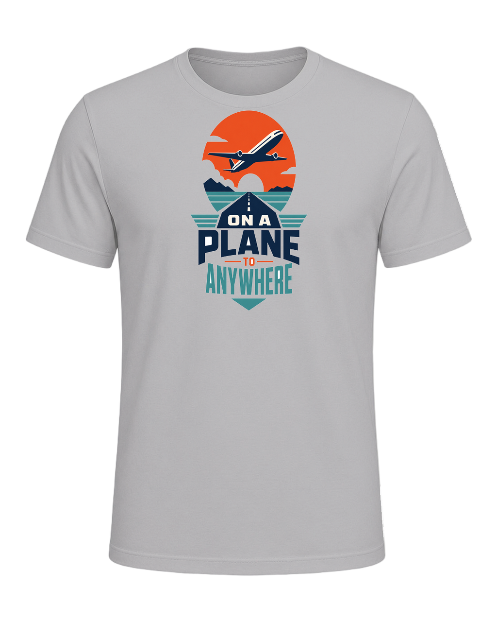 ON A PLANE TO ANYWHERE — Athletic Heather