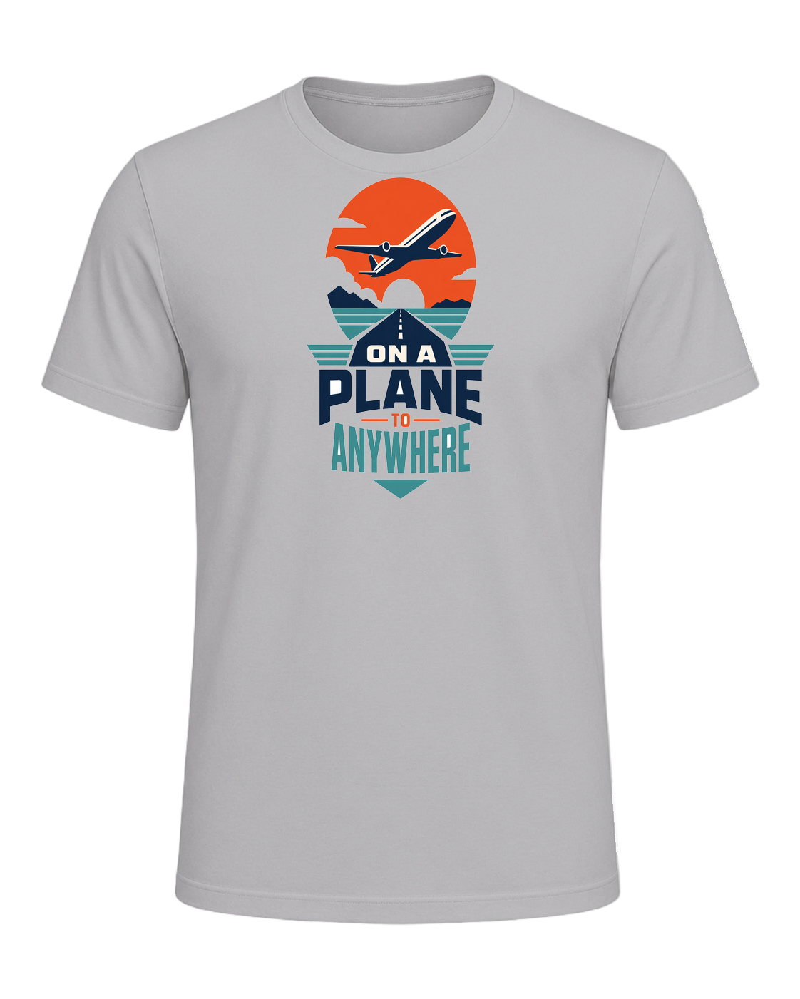 ON A PLANE TO ANYWHERE — Athletic Heather