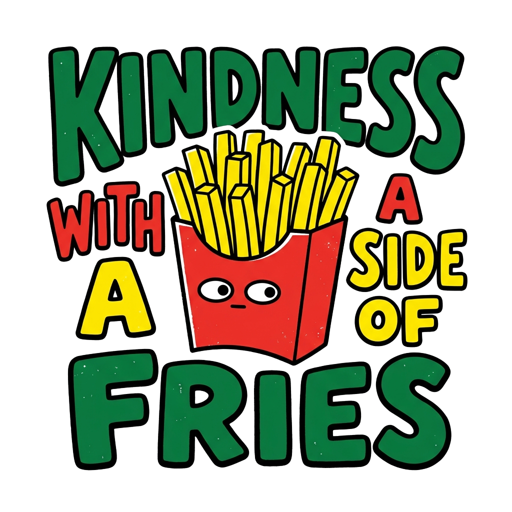 KINDNESS WITH A SIDE OF FRIES