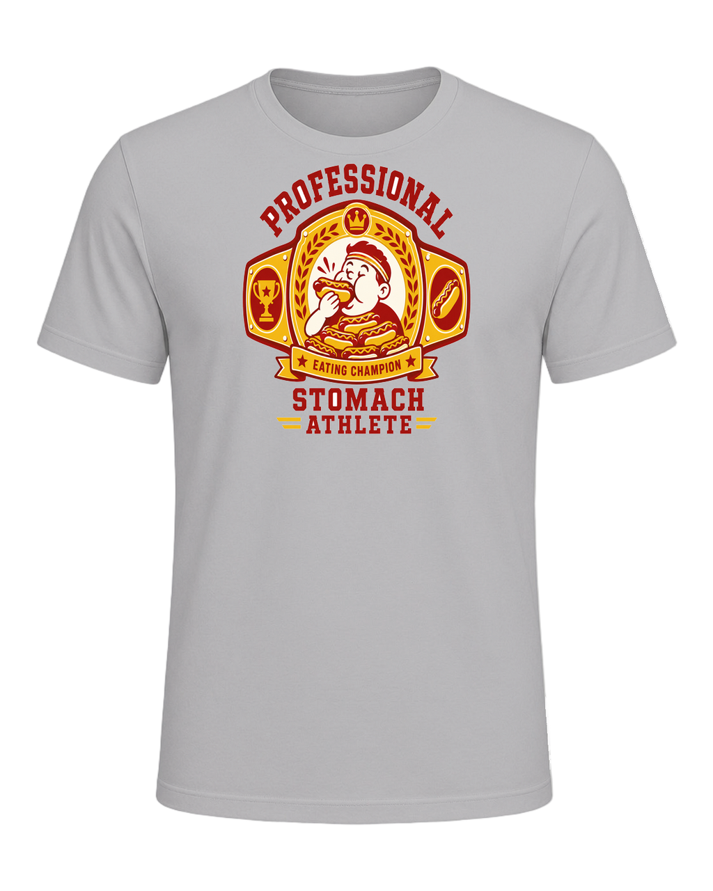 Competitive Eating — Athletic Heather