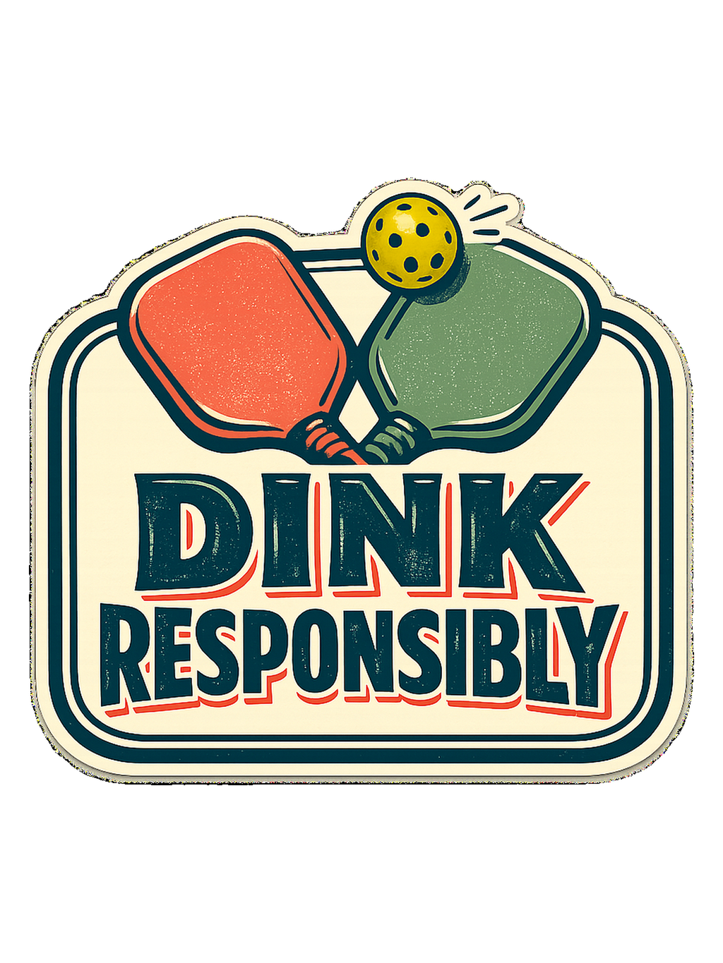Dink Responsibly Tee