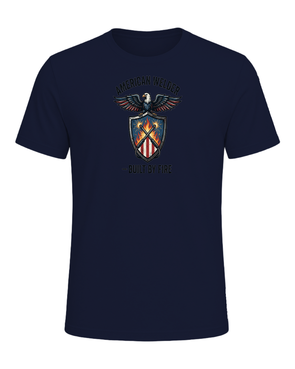 Welder Pride — Navy