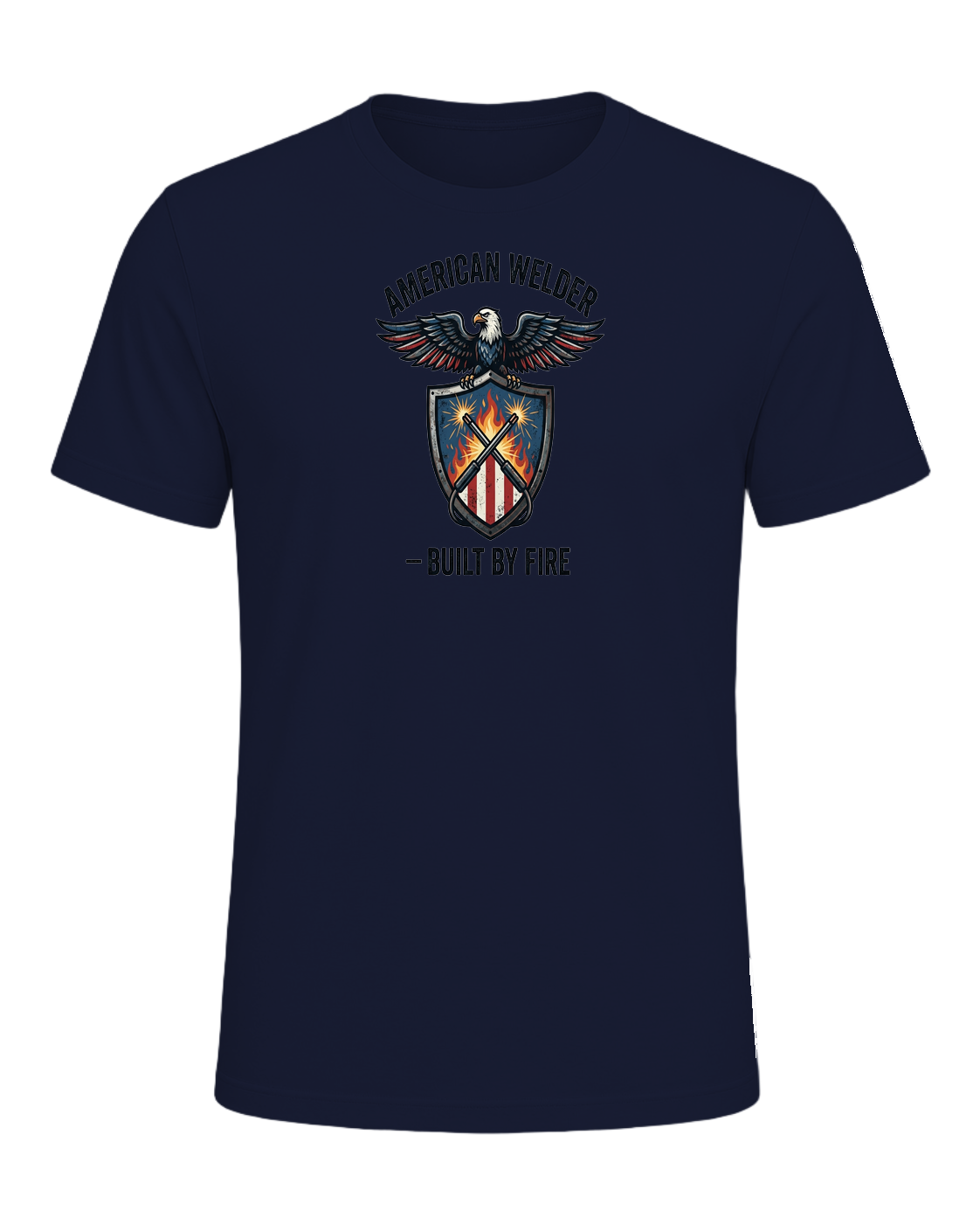 Welder Pride — Navy