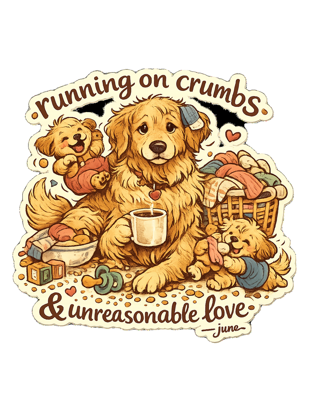 Running On Crumbs & Unreasonable Love Tee