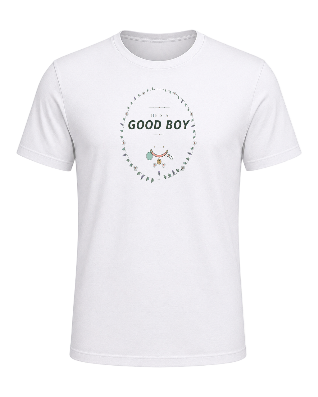 HE'S A GOOD BOY — White