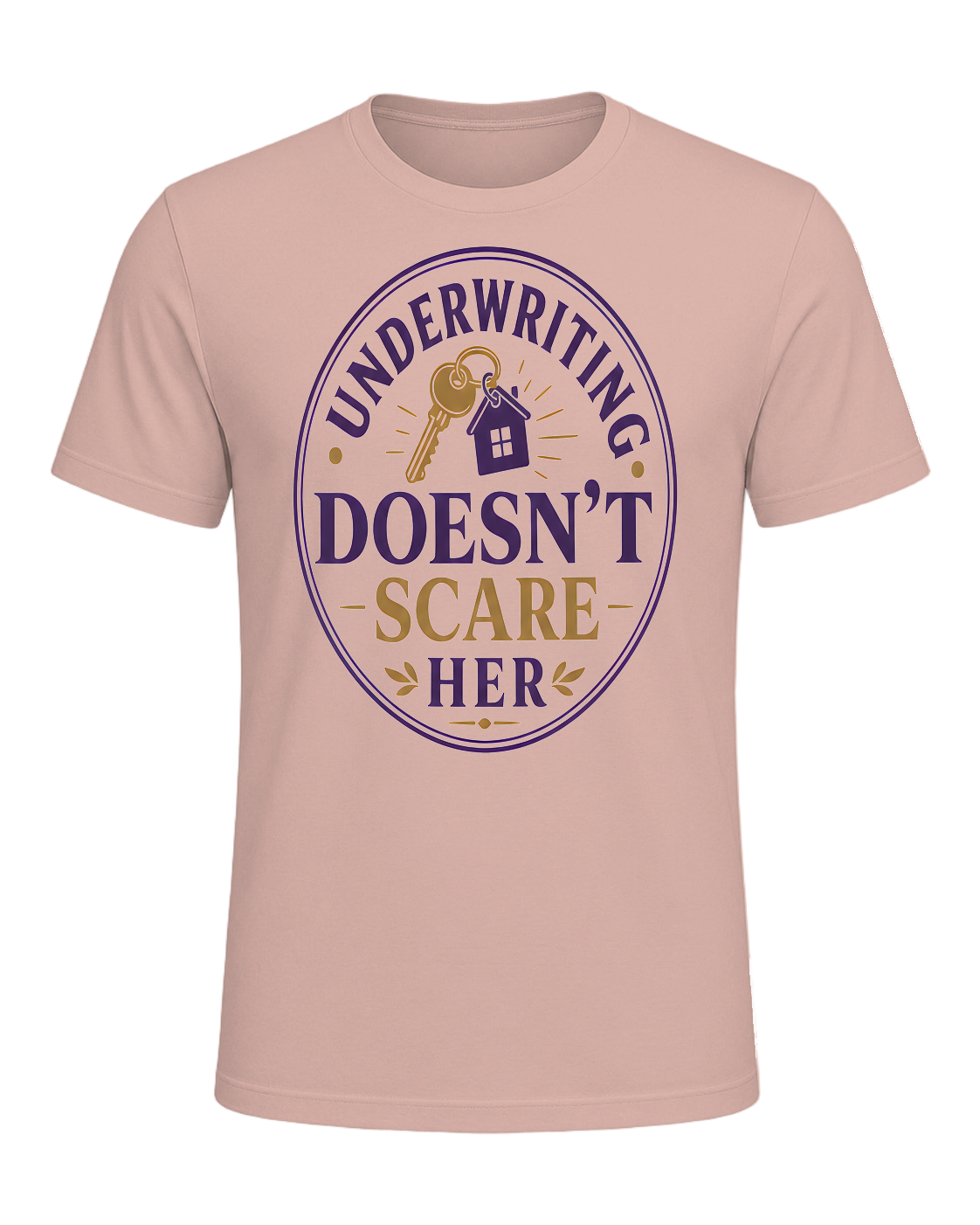 UNDERWRITING DOESN'T SCARE HER — Heather Prism Peach