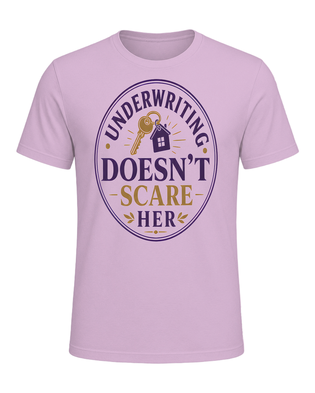 UNDERWRITING DOESN'T SCARE HER — Lilac