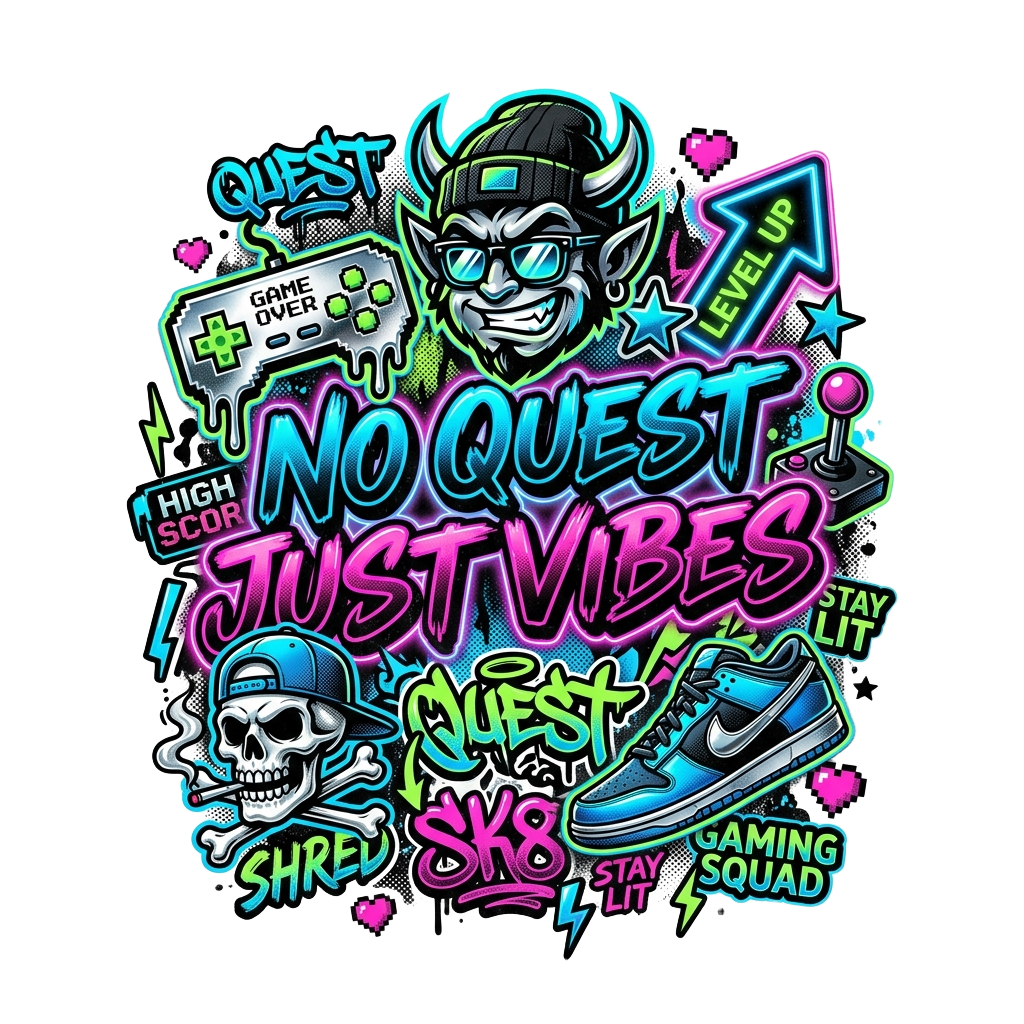 NO QUEST JUST VIBES