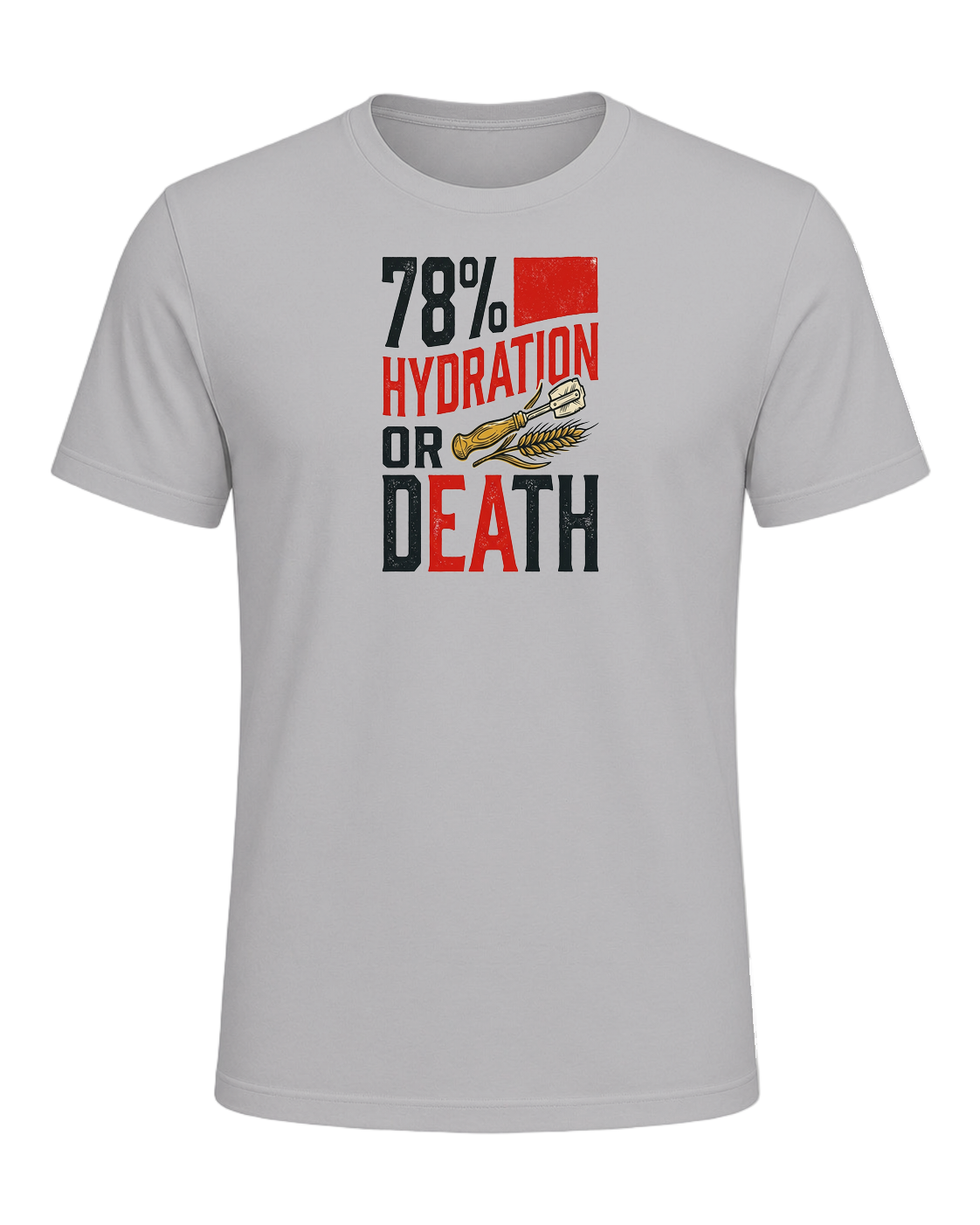 78% HYDRATION OR DEATH — Athletic Heather