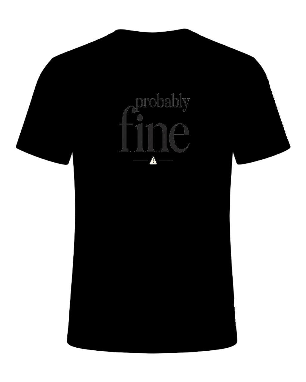 probably fine — Black