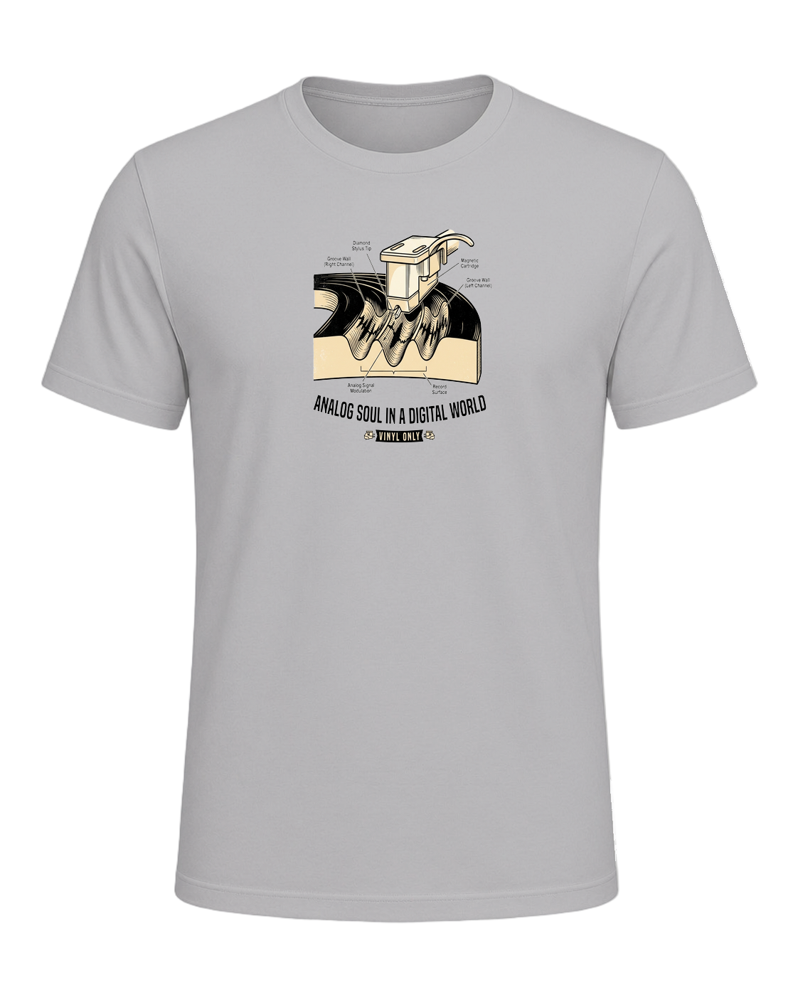 Vinyl Record Collector — Athletic Heather