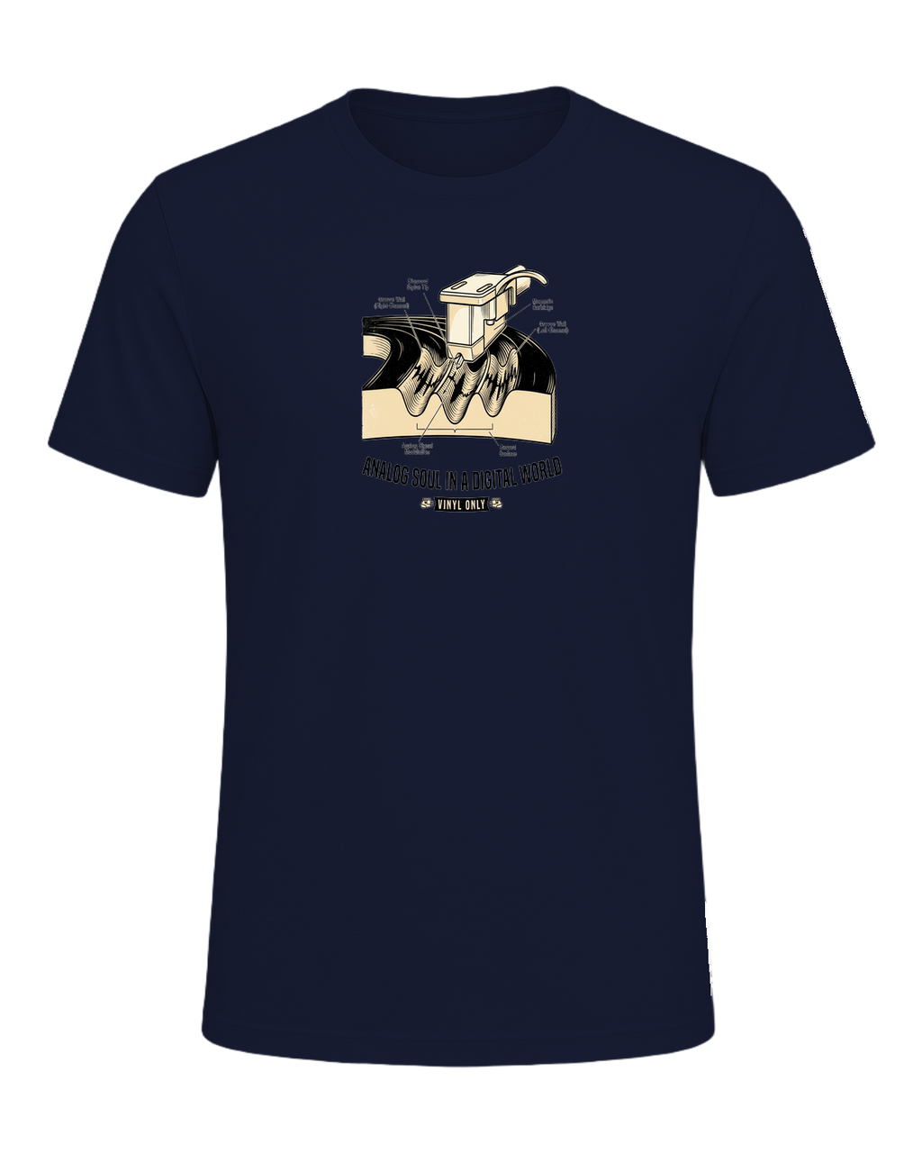 Vinyl Record Collector — Navy