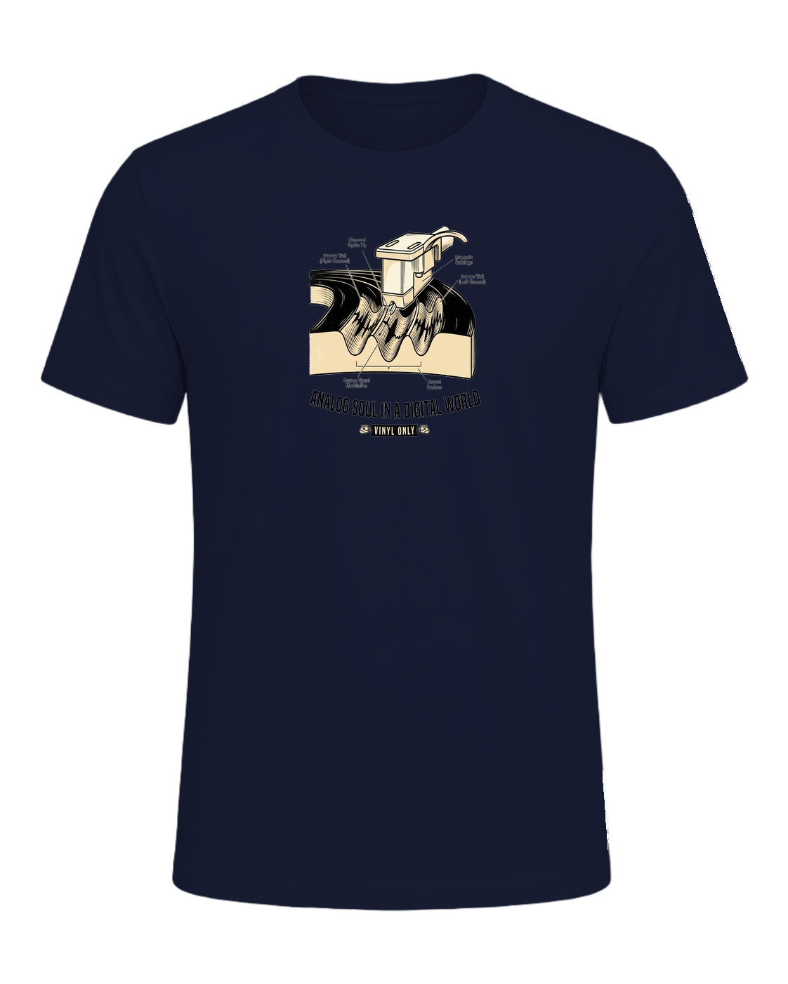Vinyl Record Collector — Navy