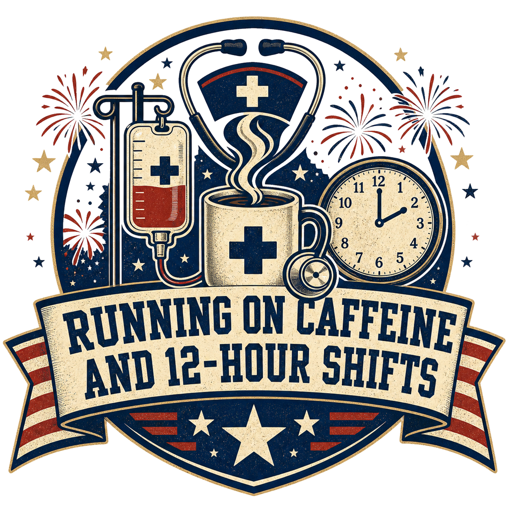 RUNNING ON CAFFEINE AND 12-HOUR SHIFTS