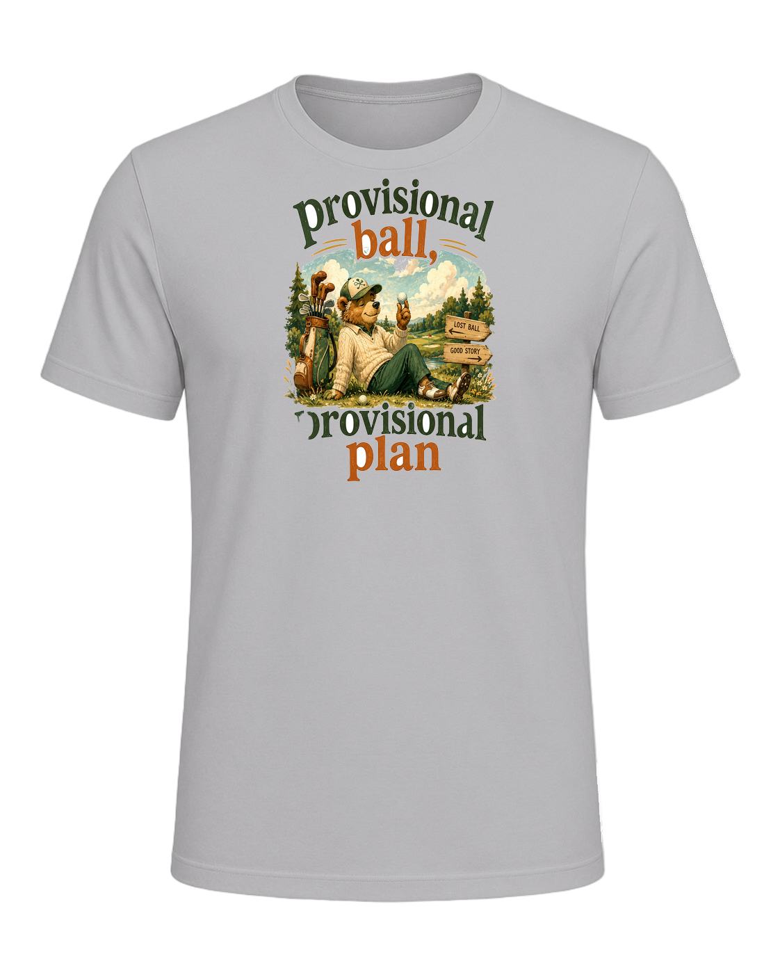 provisional ball, provisional plan — Athletic Heather