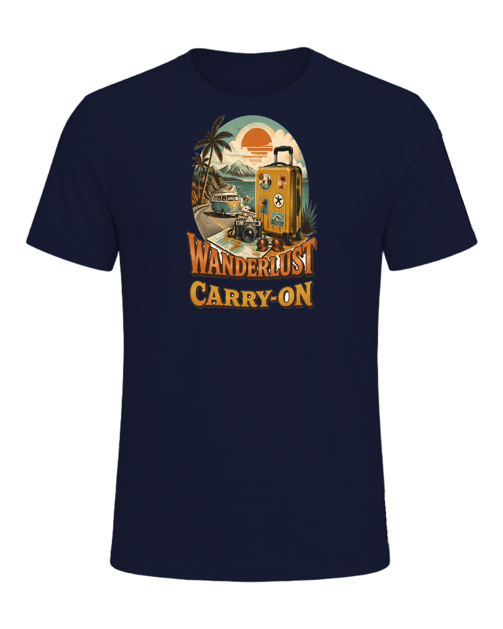 WANDERLUST AND A CARRY-ON — Navy