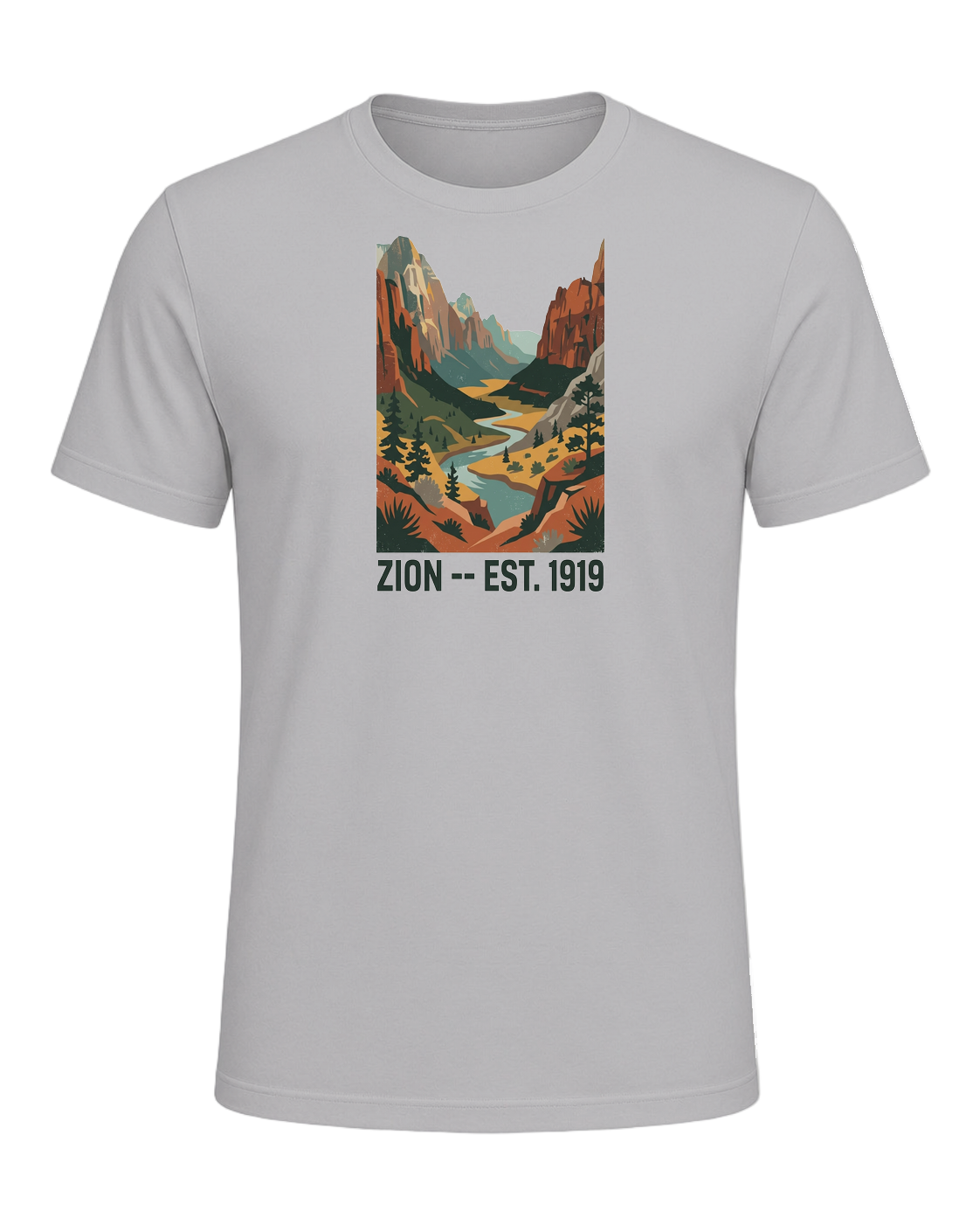 National Park Specific (WPA Style) — Athletic Heather