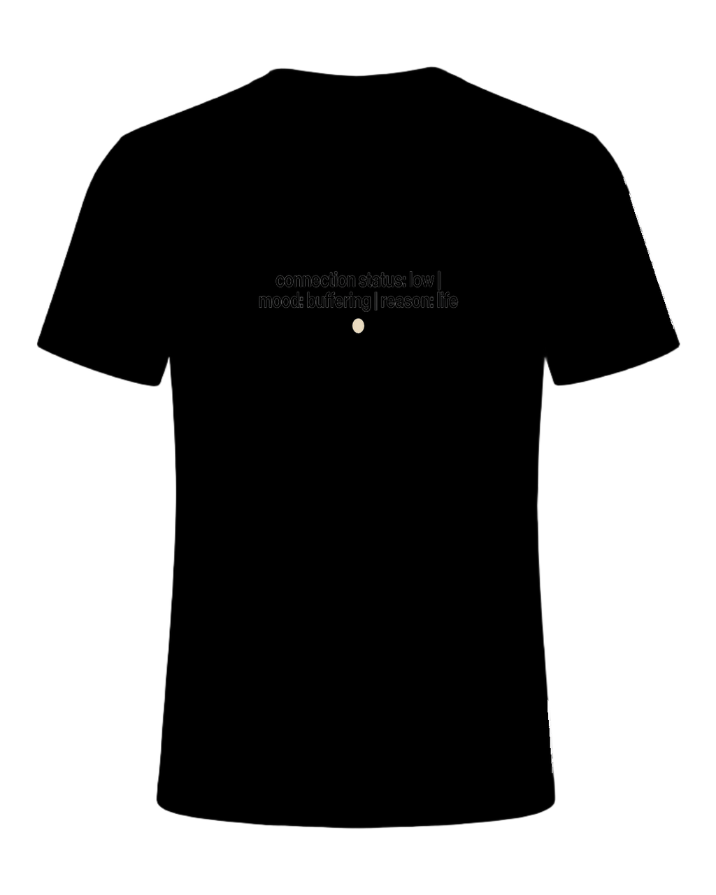 offline, emotionally — Black