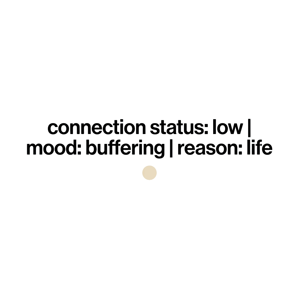 offline, emotionally
