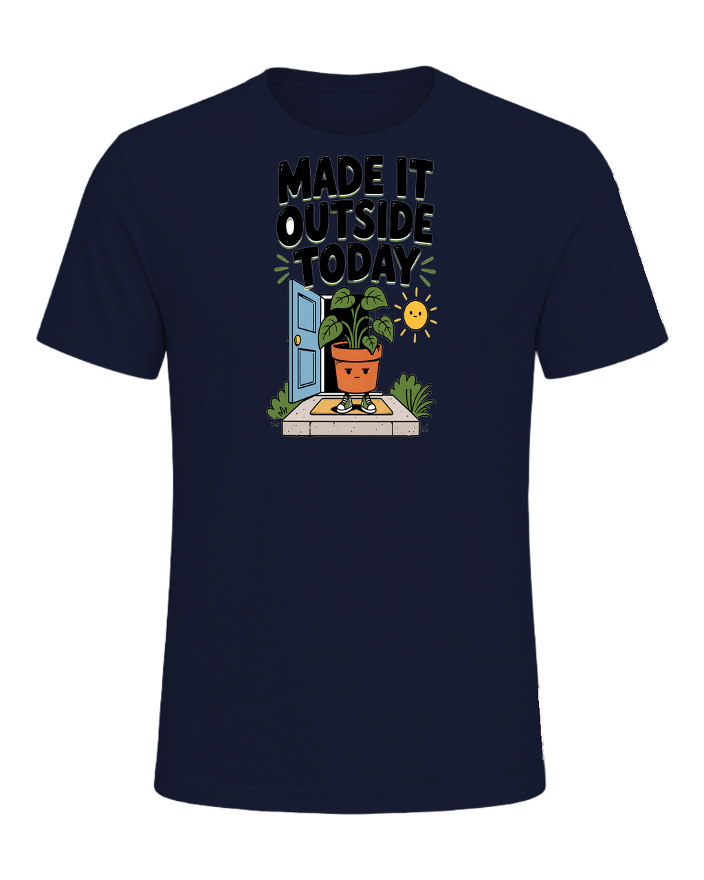 MADE IT OUTSIDE TODAY — Navy