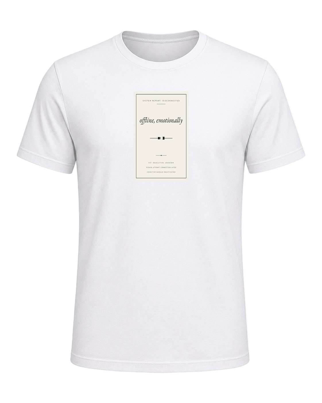offline, emotionally — White