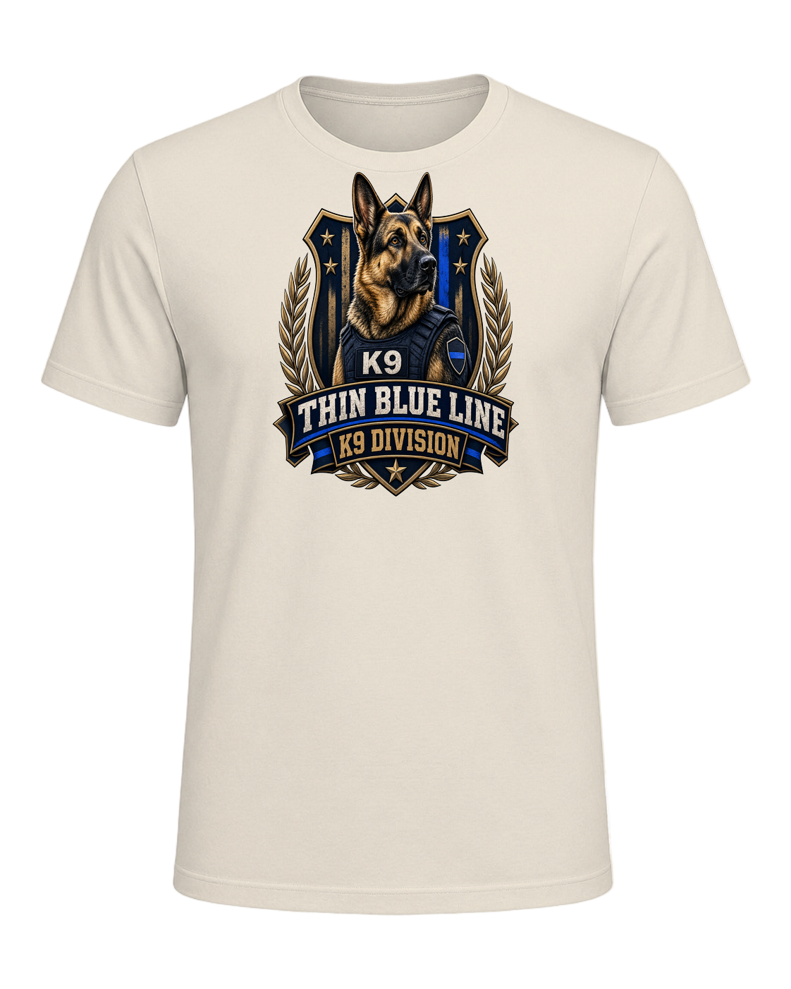 German Shepherd K9 Officer — Heather Prism Natural