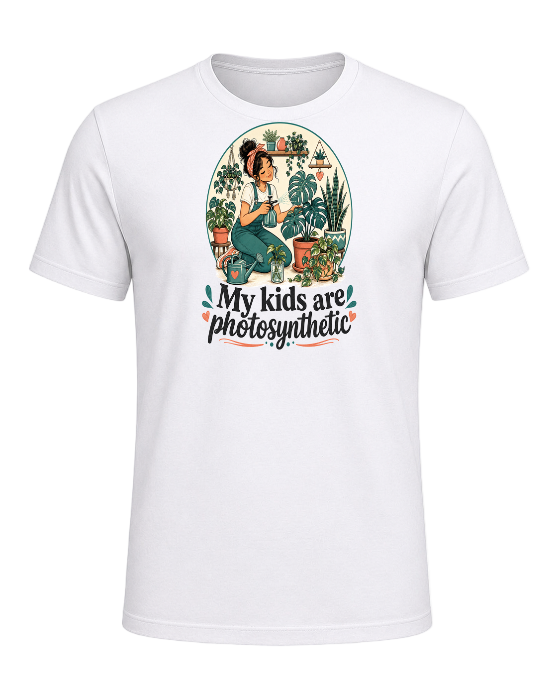 My kids are photosynthetic — White